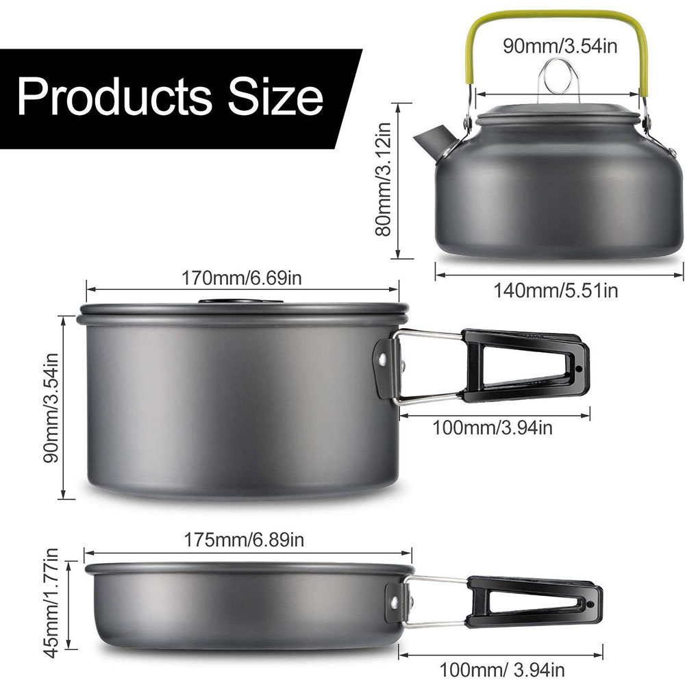 Conjunto de Utensílios de Cozi - Camping Cooking Candle avaliação e preço