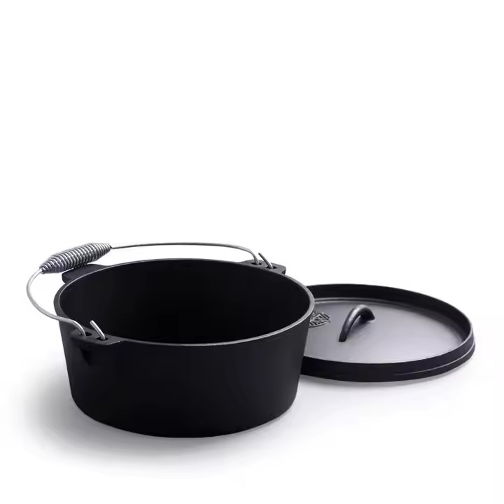 Panela holandesa de ferro fund - Camp Dutch Oven Cast avaliação e preço