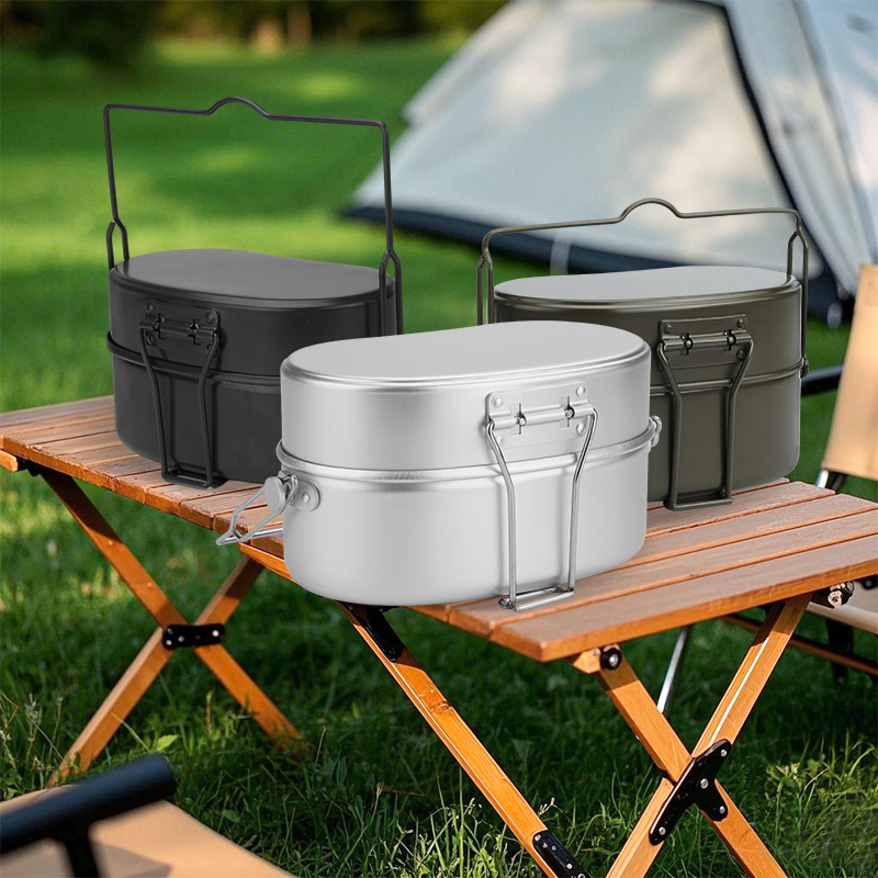Kit de acampamento ao ar livre - Camping Cooking Kit Box avaliação e preço