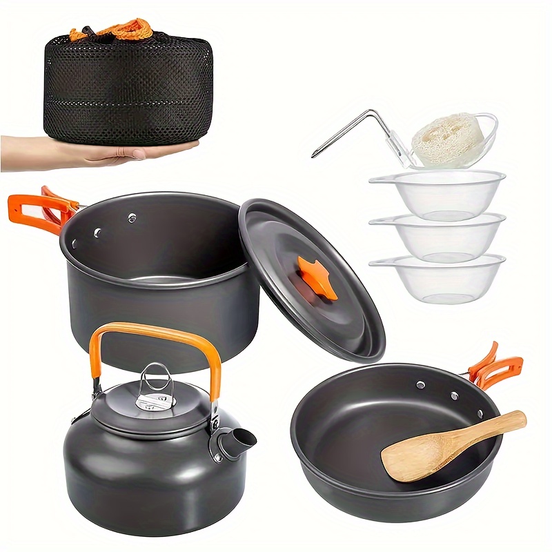 Conjunto de Utensílios de Cozi - Camping Cooking Equipment Bag avaliação e preço