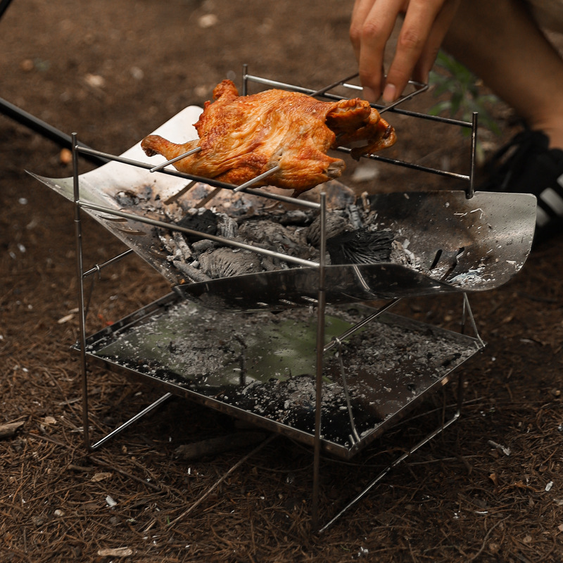 Queima de madeira fogão acampa - Camping Cooking Grate avaliação e preço