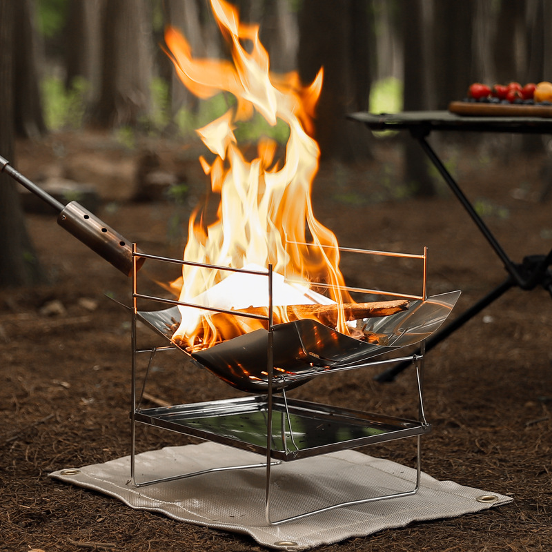 Queima de madeira fogão acampa - Camping Cooking Grate avaliação e preço